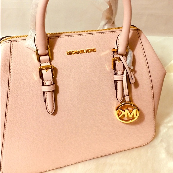 NWT Michael Kors Charlotte large Satchel Handbag - Picture 5 of 12